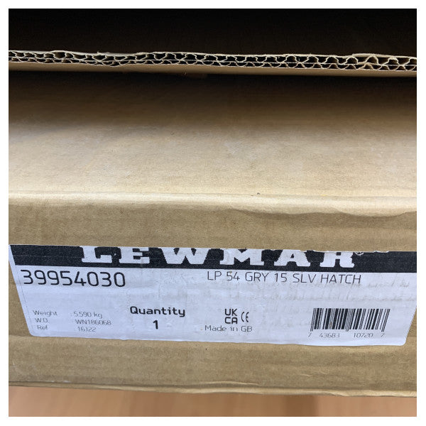 Lewmar matala profiili koko 54 kansiluukku 395 x 507 mm - 19.410.54 - 39954030