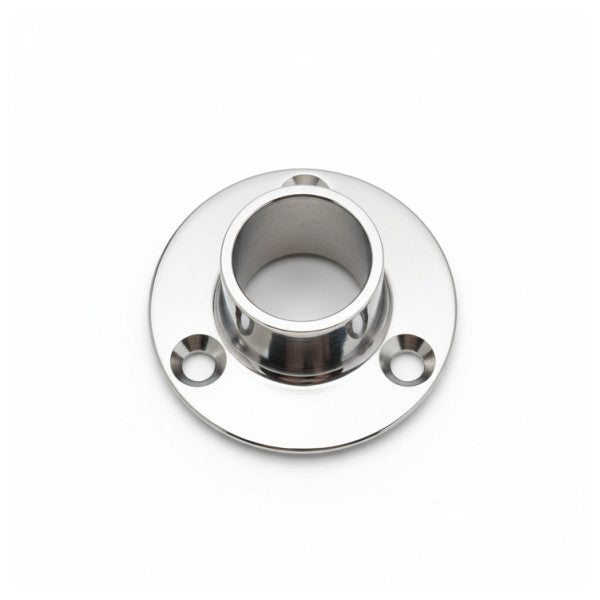 Основи для поручнів з нержавіючої сталі Osculati 25 мм - кругла основа стійки - 41.112.25