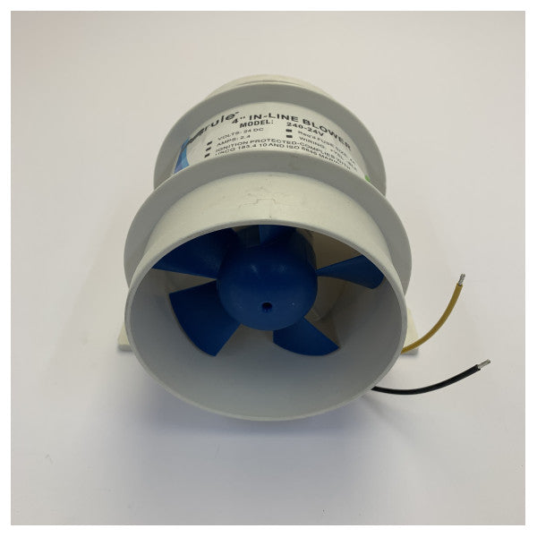 Regel 4 Tum In-Line Blåser 24V Marin Extractor - 240-24V