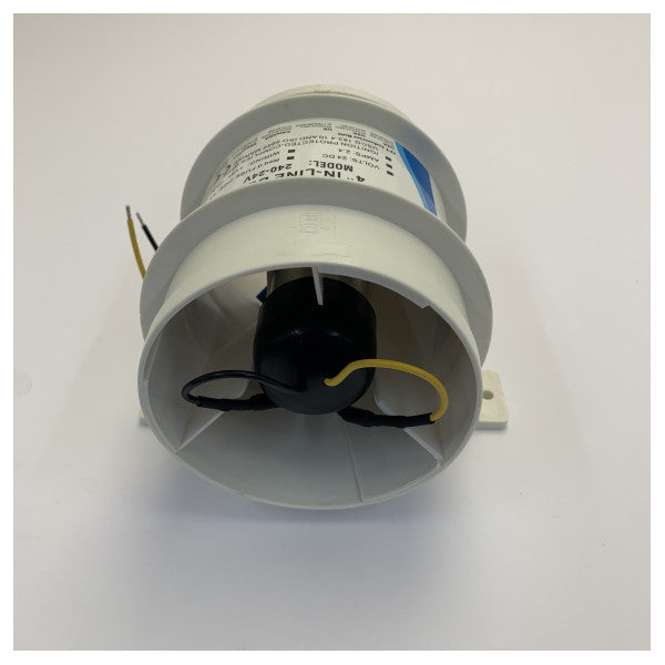 Regla 4 Pulgadas Extractor en Línea 24V Marino - 240-24V