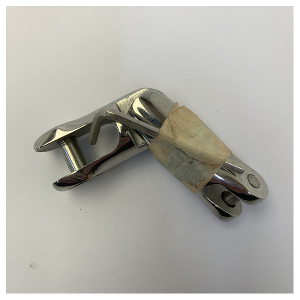 عجلة دوارة من الفولاذ المقاوم للصدأ مع مرساة وسلسلة 8 مم - AZ42BRA