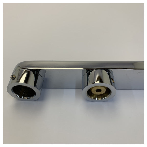 RAF Doccia AZ02 Fyrkantig väggmonterad duscharm varm/kall