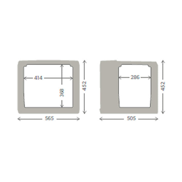 Dometic CK2-45 hybrid portable cooling box silver 45L 12/24/230V
