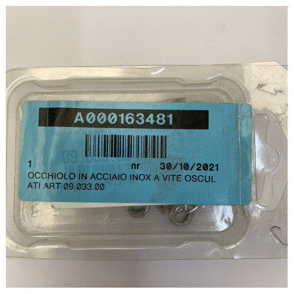 Osculati Ċirku tal-Isteel Inossidabbli - Isteel Inossidabbli - 09.033.00 - 13 pz