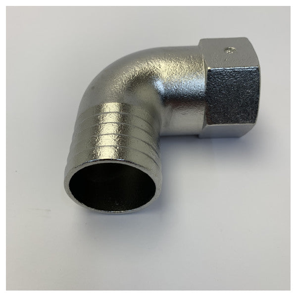 Osculati 90 asteen letkuliitin ruostumatonta terästä 1 1/4 x 38mm