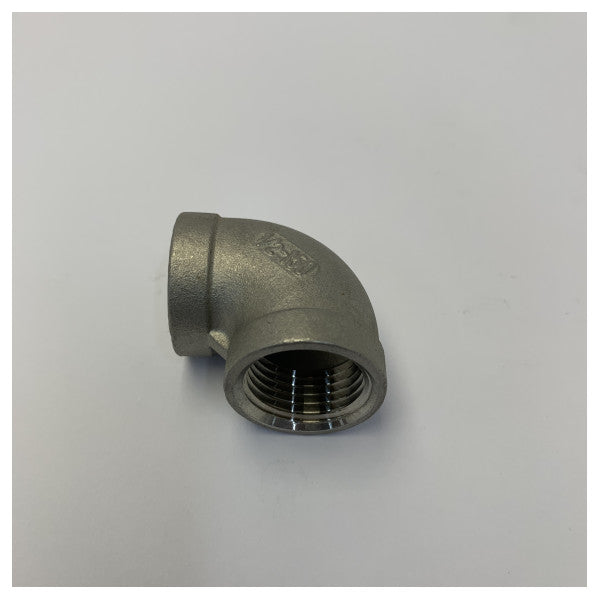 Osculati Edelstahl 316 Bogenkupplung 90 - 1/2 Zoll 17.326.02