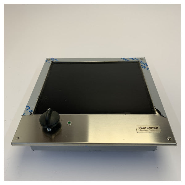 Techimpex Cristal1 Induksjonskomfyr - Enkeltbrenner - Rustfritt stål - 50.100.41