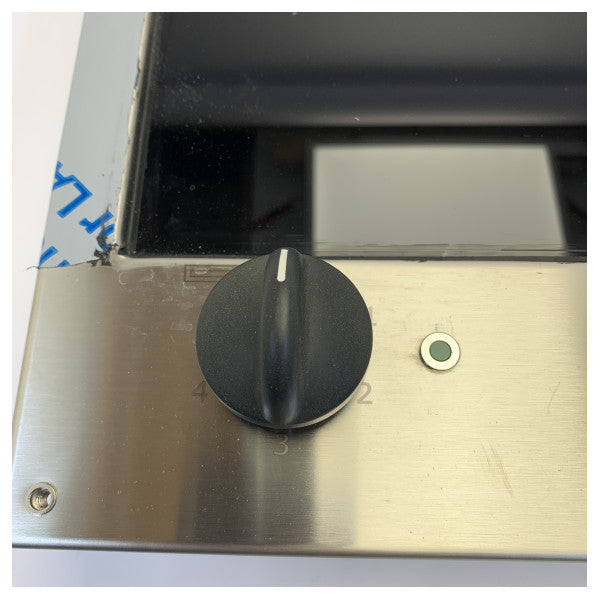 Techimpex Cristal1 Επαγωγική Κουζίνα - Μονοκαυστήρας - Ανοξείδωτο Χάλυβα - 50.100.41