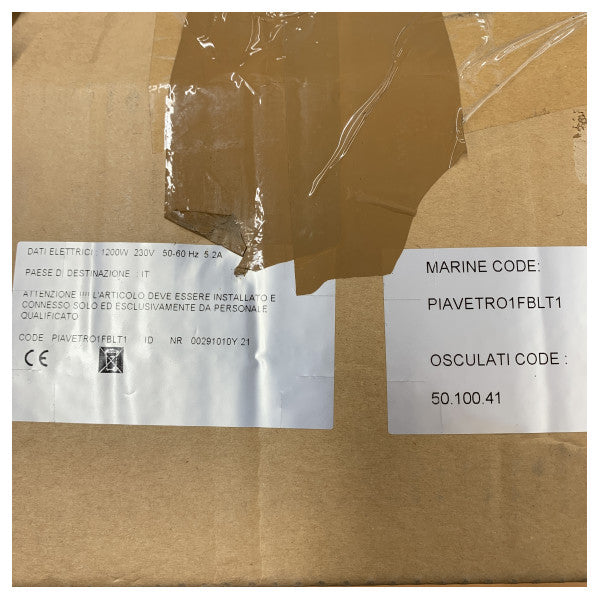 Techimpex Cristal1 Επαγωγική Κουζίνα - Μονοκαυστήρας - Ανοξείδωτο Χάλυβα - 50.100.41