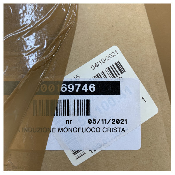 Techimpex Cristal1 Επαγωγική Κουζίνα - Μονοκαυστήρας - Ανοξείδωτο Χάλυβα - 50.100.41