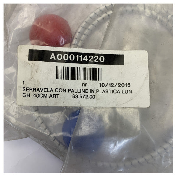 オスキュラティ エラステックセイルバインダー プラスチックボール付き 40cm 63.572.00