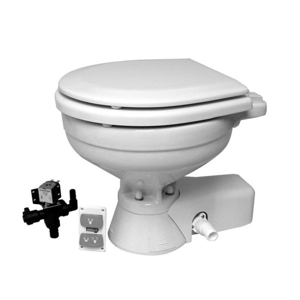 Jabsco Hiljainen Flush Sähkökäymälä Magneettiventtiilillä 24v - 37045-1094