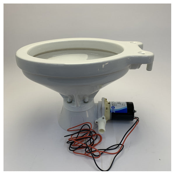 Jabsco Hiljainen Flush Sähkökäymälä Magneettiventtiilillä 24v - 37045-1094