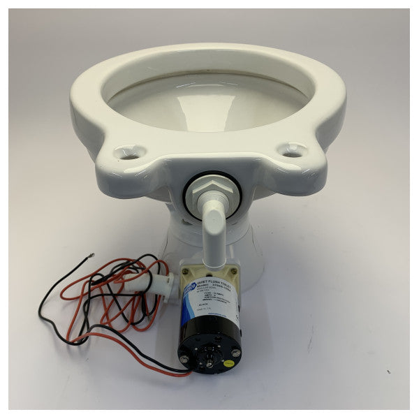 Jabsco Hiljainen Flush Sähkökäymälä Magneettiventtiilillä 24v - 37045-1094