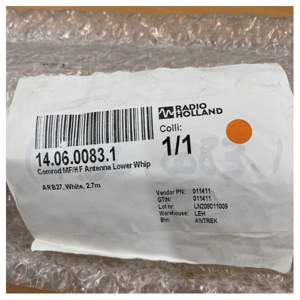 Comrod AR55 Marine Antenna with Mounting Bracket