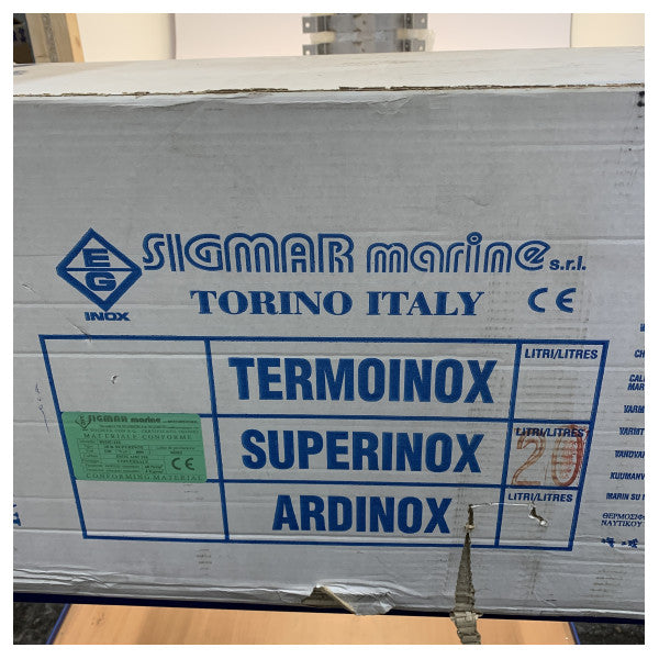 Brzi Sigmar SuperInox 20L Bojler Nehrđajući Čelik Vruća Voda 230V - 800W