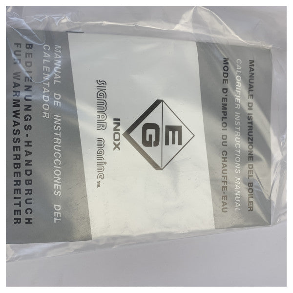 Brzi Sigmar SuperInox 20L Bojler Nehrđajući Čelik Vruća Voda 230V - 800W