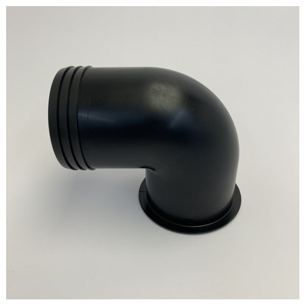 Tubo di connessione a 90 gradi Seaworld 53-404-01 nero