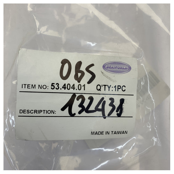 Tubo di connessione a 90 gradi Seaworld 53-404-01 nero