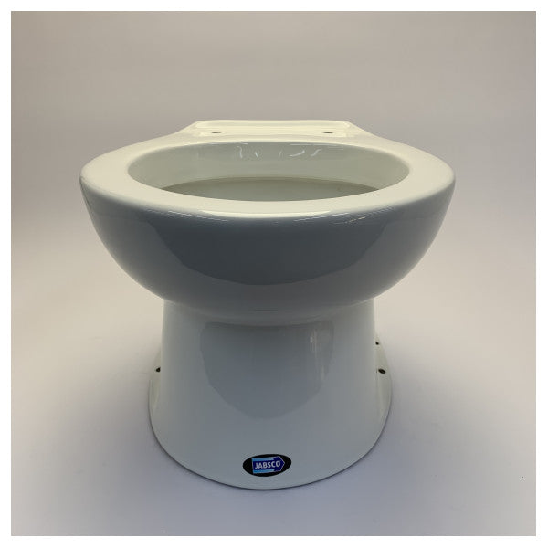 Jabsco Deluxe Flush 14 İnç Elektrikli Tuvalet - Taze Su 12V - Düz Model - 58080-1012