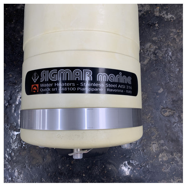 Chauffe-eau Quick Sigmar Marine 60L 230V 800W en acier inoxydable