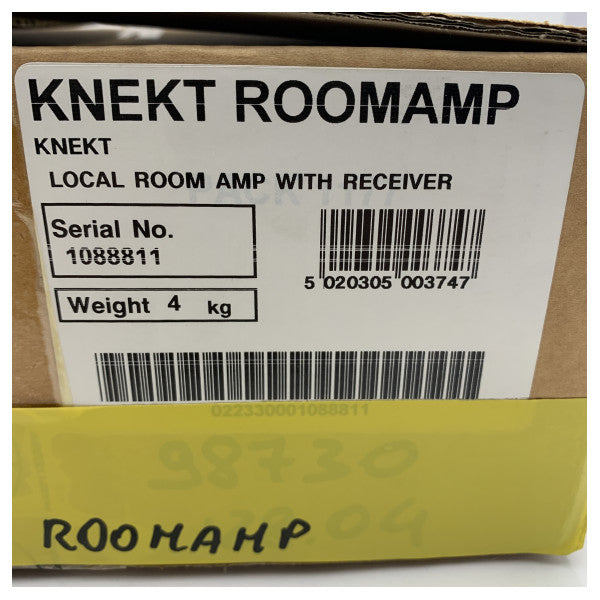جهاز استقبال خط الصوت البحري عالي الجودة Knekt Roomamp Knekt Roomamp - مضخم صوت متين صغير الحجم للقوارب والسفن