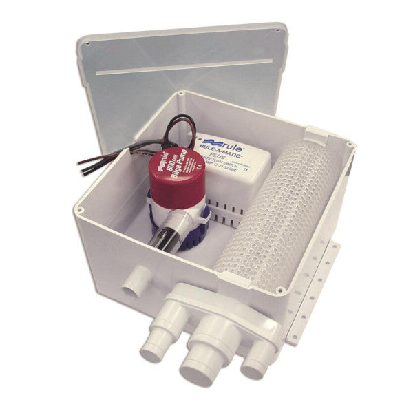 Règle 98A -24 800 Système de pompe de vidange de douche GPH 24V