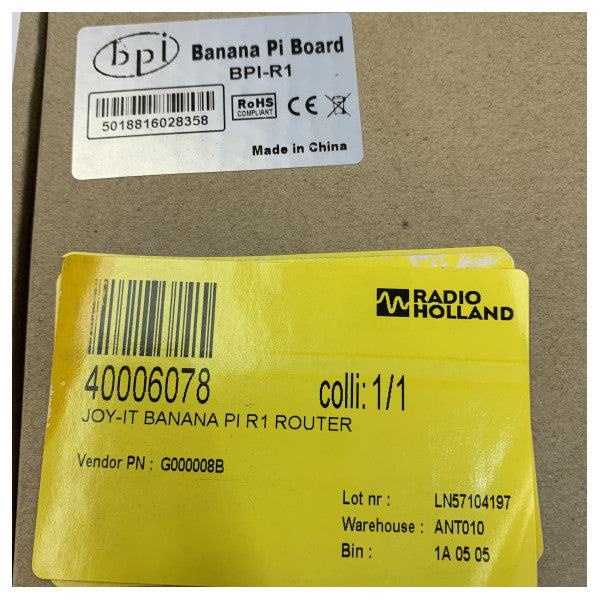 لوحة توجيه WiFi الذكية Banana Pi BPI-R1 - جهاز توجيه NAS بسرعة جيجابت إيثيرنت