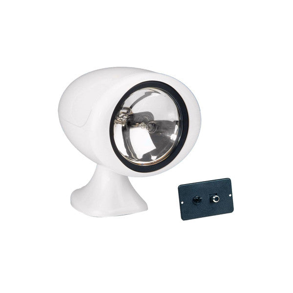 Jabsco 61050-0012 155SL Uzaktan Kumandalı Deniz Spot Lambası - Botlar ve Yatlar için Arama Işığı 12V