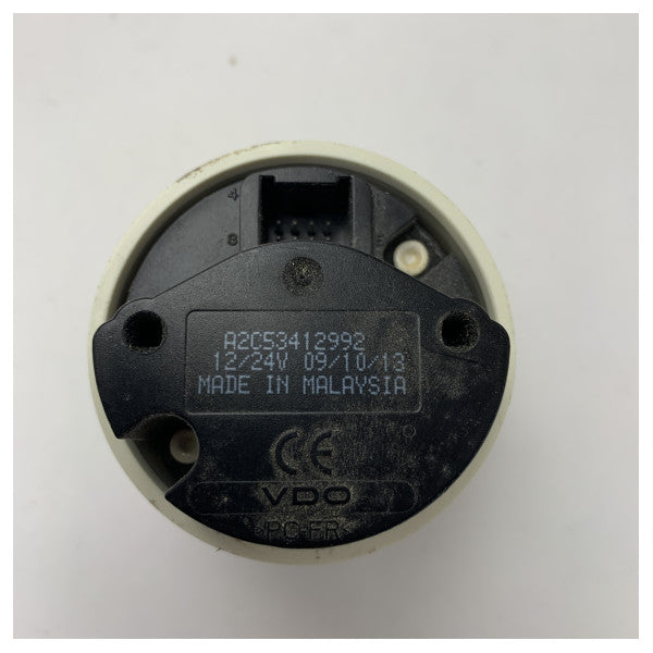 VDO A2C53412992 Wskaźnik poziomu paliwa 12/24 V biały