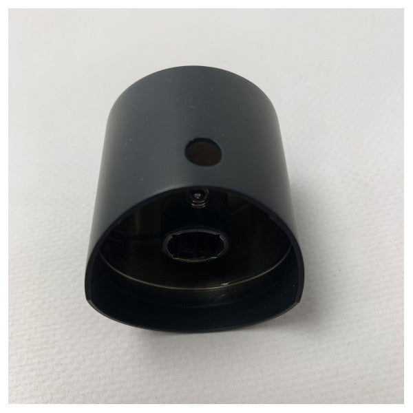 Jednouchwytowa bateria ścienna Elka z wylewką czarna - 433050