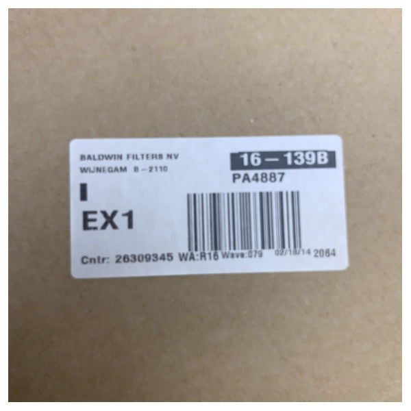 FleetGuard AF25312 birincil motor hava filtresi