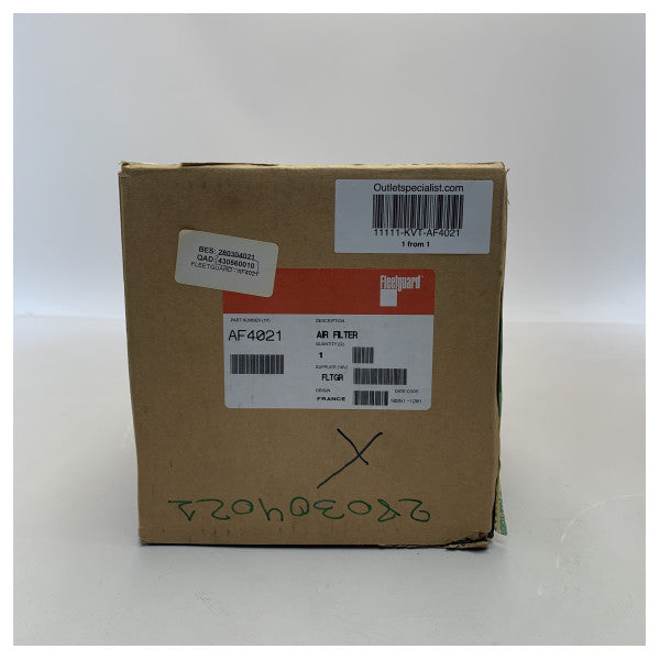 Filto de aire del motor FleetGuard AF4021