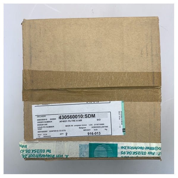 Filto de aire del motor FleetGuard AF4021