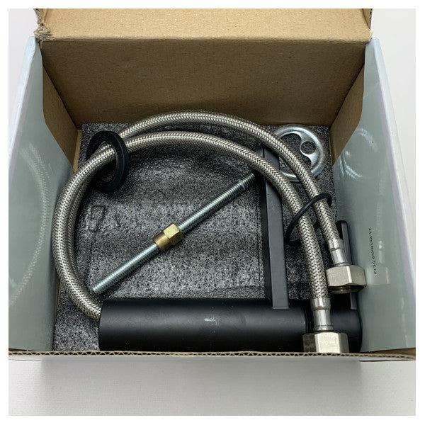 Aquaeco crna jednostruka ručica kupaonica Tab-AQM-CND-301-CP