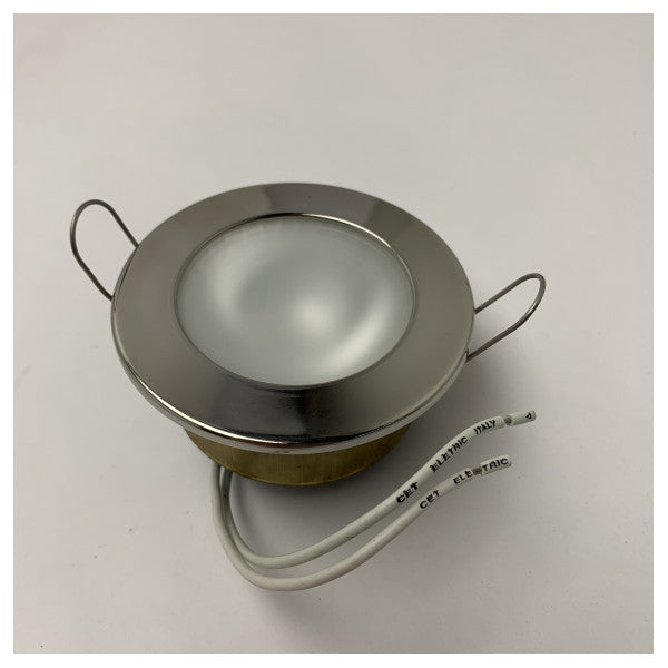 カンタルピアルゴG4 20Wの海洋の等級のステンレス鋼はボートライト24Vハロゲンスポットライトを引込めた