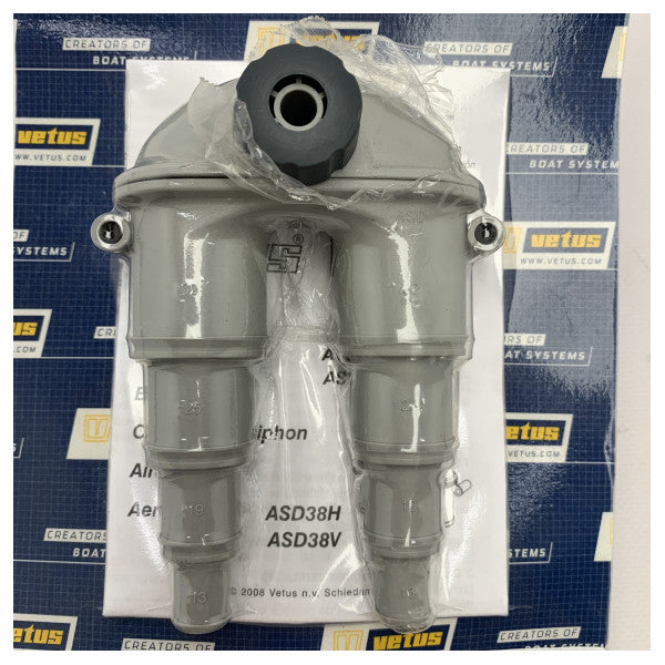 Пластиковий аератор Vetus ASDV 12 - 32 мм з клапаном