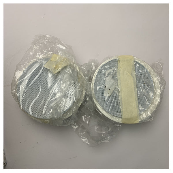 Marine Outdoor Waterproof Högtalare Set 20cm Vit Slitstark Högkvalitativt Ljud för Båtar