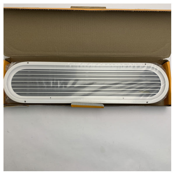 Vetus ASV060A Vent d'admission d'air en aluminium anodisé à lames de 60 cm