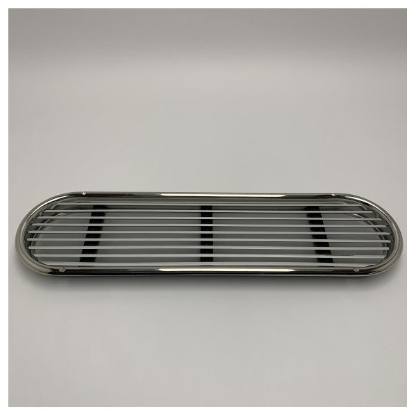 Vetus ASV070A oval louvret luftinntaksventil aluminium 590 x 159 mm