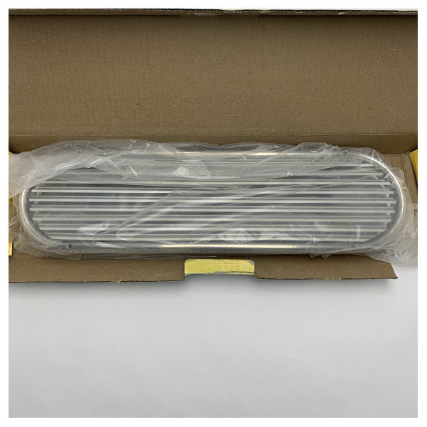 Vetus ASV070A oval louvret luftinntaksventil aluminium 590 x 159 mm