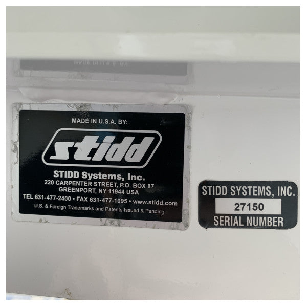 Stidd Admiral 500N lav dårlig hvid pilotstyring | hjelmsæde