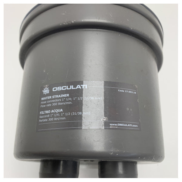 Osculati Aquanet XL Meerwasserfilter - Filter 1 1/2 Zoll 300L/min