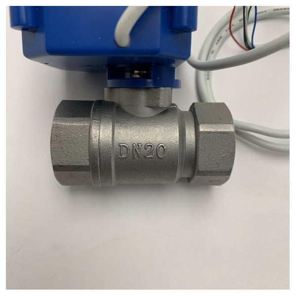 Vetus MV24A3/4 3/4 Zoll elektronischer Kugelhahn 24V - B5DN20-1