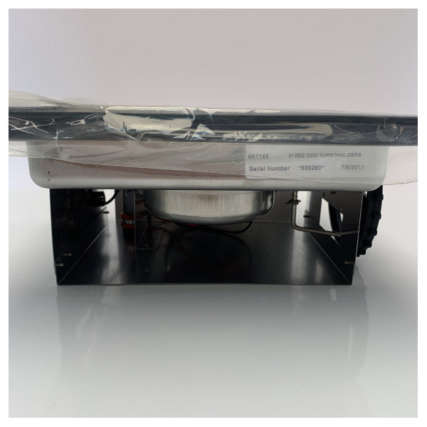 Kenyon B61145 ruostumattomasta teräksestä valmistettu yksipolttimellinen alkoholisähköliesi