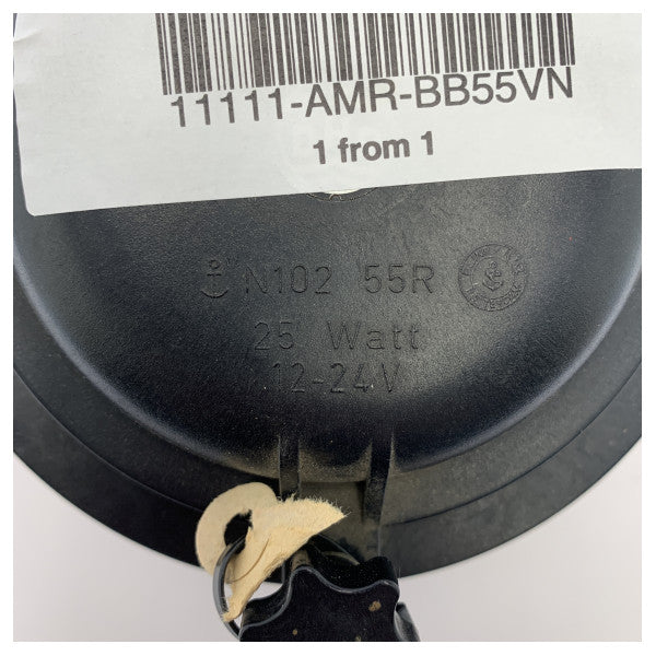 Lampka nawigacyjna lewej burty DHR BB55VN czerwona 12/24V