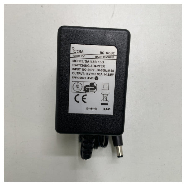 Caricatore per walkie-talkie VHF da tavolo Icom BC-119N