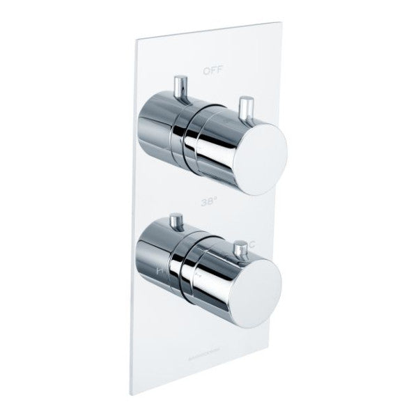 Універсальна накладка Bagnodesign для термостатичного змішувача для душу - BDM-UNI-T302SR-A-CP