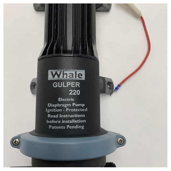 Whale Gulper 220 BP1552 gråvandspumpe 13,4L/min 12V