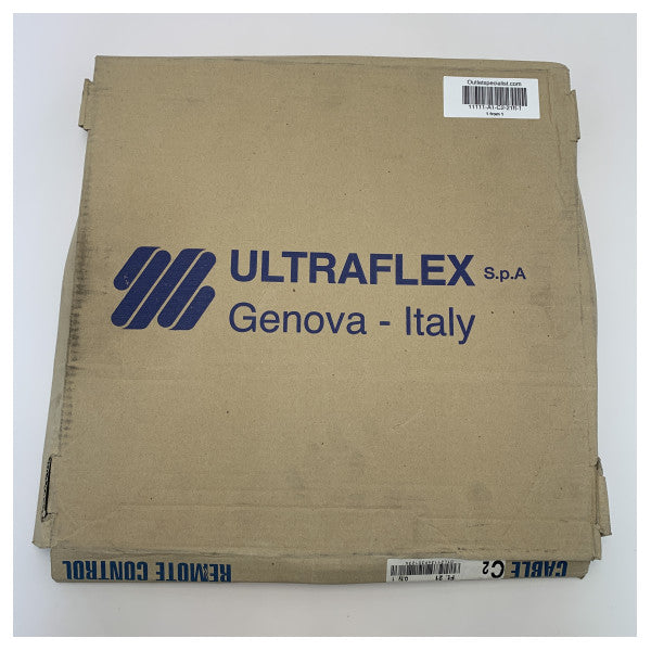 Ultraflex C2 Rustfritt stålmotorstyring Kabel 21 ft | 6,3m